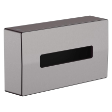 hansgrohe AddStoris Kosmetiktuchbox, Brushed Black Chrome