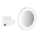 hansgrohe AddStoris Rasierspiegel mit LED Leuchte,...