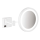 hansgrohe AddStoris Rasierspiegel mit LED Leuchte, Mattweiß