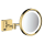 hansgrohe AddStoris Rasierspiegel mit LED Leuchte, Polished Gold Optic