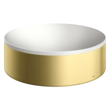 AXOR Suite Aufsatzwaschtisch 300 ohne Hahnloch und Überlauf, Brushed Brass