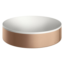 AXOR Suite Aufsatzwaschtisch 400 ohne Hahnloch und Überlauf, Brushed Red Gold