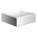 AXOR Suite Aufsatzwaschtisch 285/285 ohne Hahnloch und...