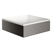AXOR Suite Aufsatzwaschtisch 285/285 ohne Hahnloch und Überlauf, Polished Black Chrome