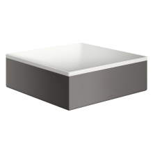 AXOR Suite Aufsatzwaschtisch 285/285 ohne Hahnloch und Überlauf, Brushed Black Chrome