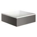 AXOR Suite Aufsatzwaschtisch 285/285 ohne Hahnloch und...