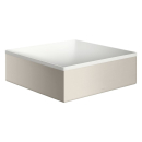AXOR Suite Aufsatzwaschtisch 285/285 ohne Hahnloch und...