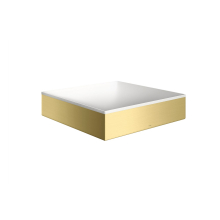 AXOR Suite Aufsatzwaschtisch 400/400 ohne Hahnloch und Überlauf, Brushed Brass
