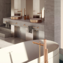 AXOR Suite Badewanne 1900/850, Brushed Red Gold