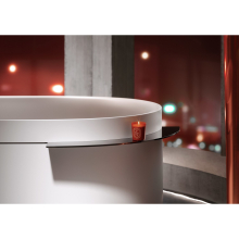 AXOR Suite Badewanne 1900/850, Polished Black Chrome