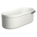 AXOR Suite Badewanne 1900/850, Polished Black Chrome
