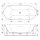 AXOR Suite Badewanne 1900/850, Polished Black Chrome