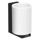 AXOR Universal Rectangular Zahnputzbecher, Mattschwarz