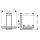 AXOR Universal Rectangular Seifenschale, Mattschwarz