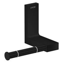 AXOR Universal Rectangular Toilettenpapierhalter, Mattschwarz