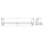 AXOR Universal Rectangular Badetuchhalter 600 mm, Mattschwarz