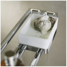 AXOR Universal Softsquare Ablage 150/70 für Dusche, Chrom