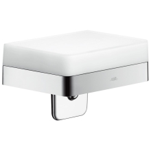 AXOR Universal Softsquare Lotionspender mit Ablage, Chrom