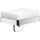 AXOR Universal Softsquare Lotionspender mit Ablage, Brushed Black Chrome