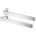 AXOR Universal Softsquare Handtuchhalter zweiarmig, Chrom