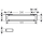 AXOR Universal Softsquare Reling Haltestange 300 mm, Chrom
