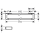 AXOR Universal Softsquare Reling Badetuchhalter 600 mm, Chrom