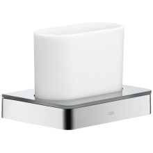 AXOR Universal Softsquare Zahnputzbecher, Chrom