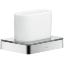AXOR Universal Softsquare Zahnputzbecher, Chrom