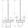 AXOR Universal Softsquare Toilettenbürstenhalter Wandmontage, Chrom