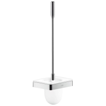 AXOR Universal Softsquare Toilettenbürstenhalter Wandmontage, Brushed Black Chrome