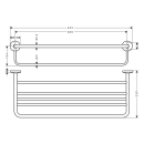 AXOR Universal Circular Handtuchablage mit...