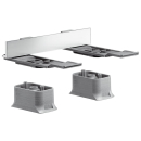 AXOR Universal Softsquare Adapterset, Chrom