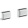 AXOR Universal Softsquare Abdeckung f&uuml;r Reling, Chrom