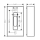 AXOR Universal Circular Kosmetiktuchbox, Brushed Nickel