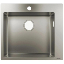 hansgrohe S71 S711-F450 Einbauspüle 450, Edelstahl