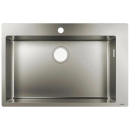 hansgrohe S71 S711-F660 Einbauspüle 660, Edelstahl