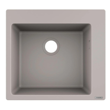 hansgrohe S51 S510-F450 Einbauspüle 450, Betongrau