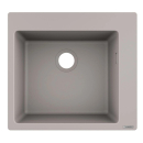 hansgrohe S51 S510-F450 Einbauspüle 450, Betongrau