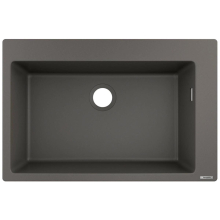 hansgrohe S51 S510-F660 Einbauspüle 660, Steingrau
