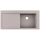 hansgrohe S51 S514-F450 Einbauspüle 450 mit Abtropffläche links, Betongrau