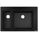 hansgrohe S51 S510-F635 Einbauspüle 180/450,...
