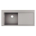 hansgrohe S51 S5110-F450 Einbauspüle 450 mit Abtropffläche rechts, Betongrau