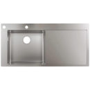 hansgrohe S71 S718-F450 Einbauspüle 450 mit...