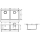 hansgrohe S71 S719-U765 Unterbauspüle 370/370, Edelstahl