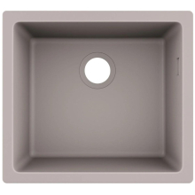 hansgrohe S51 S510-U450 Unterbauspüle 450, Betongrau