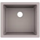 hansgrohe S51 S510-U450 Unterbauspüle 450, Betongrau