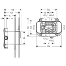 AXOR One Grundkörper für Thermostatmodul Unterputz