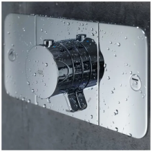 AXOR One Thermostatmodul Unterputz für 2 Verbraucher, Chrom