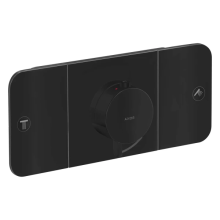 AXOR One Thermostatmodul Unterputz für 2 Verbraucher, Mattschwarz
