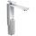 AXOR Edge Einhebel-Waschtischmischer 280 für Aufsatzwaschtische mit Push-Open Ablaufgarnitur - Diamantschliff, Chrom